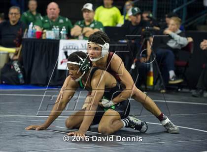 Thumbnail 2 in CIF State Boys Wrestling Championships (Round 2) photogallery.