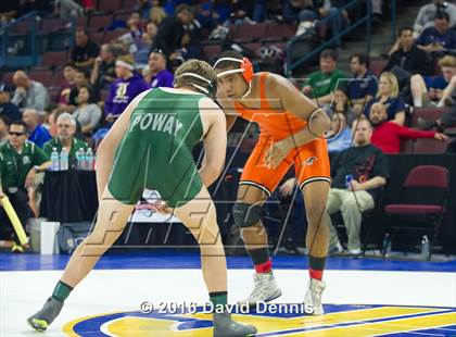 Thumbnail 2 in CIF State Boys Wrestling Championships (Round 2) photogallery.