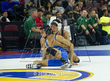 Thumbnail 1 in CIF State Boys Wrestling Championships (Round 2) photogallery.