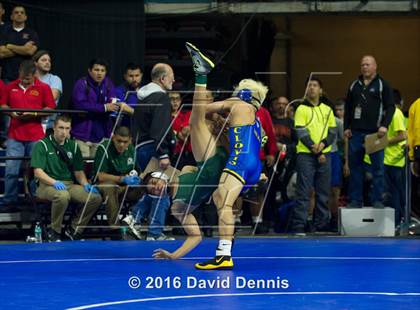 Thumbnail 2 in CIF State Boys Wrestling Championships (Round 2) photogallery.