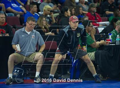 Thumbnail 1 in CIF State Boys Wrestling Championships (Round 2) photogallery.
