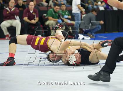 Thumbnail 3 in CIF State Boys Wrestling Championships (Round 2) photogallery.