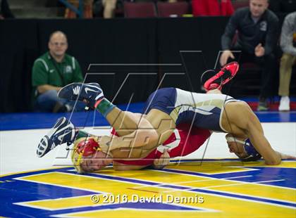 Thumbnail 2 in CIF State Boys Wrestling Championships (Round 2) photogallery.