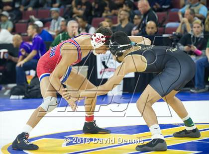 Thumbnail 1 in CIF State Boys Wrestling Championships (Round 2) photogallery.