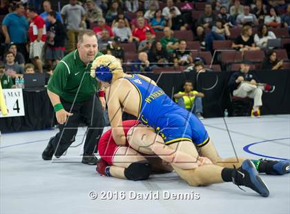 Thumbnail 2 in CIF State Boys Wrestling Championships (Round 2) photogallery.