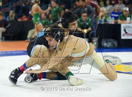Thumbnail 1 in CIF State Boys Wrestling Championships (Round 2) photogallery.