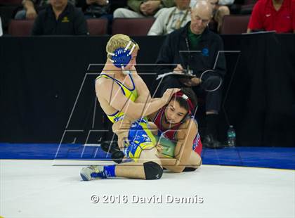 Thumbnail 1 in CIF State Boys Wrestling Championships (Round 2) photogallery.
