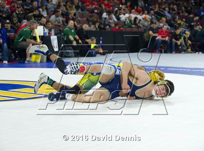 Thumbnail 2 in CIF State Boys Wrestling Championships (Round 2) photogallery.
