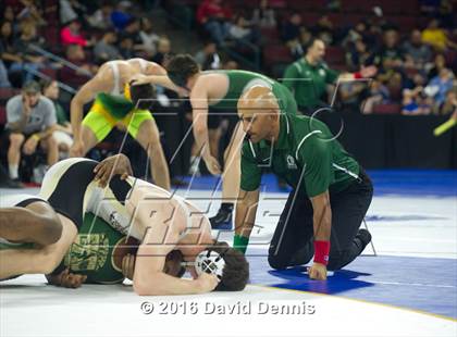 Thumbnail 1 in CIF State Boys Wrestling Championships (Round 2) photogallery.