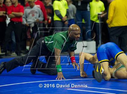 Thumbnail 2 in CIF State Boys Wrestling Championships (Round 2) photogallery.