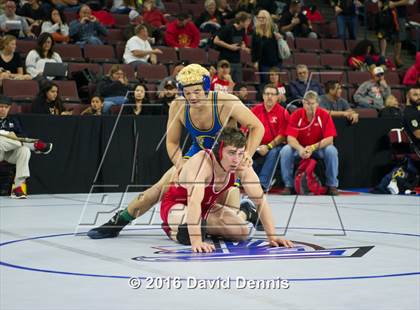 Thumbnail 1 in CIF State Boys Wrestling Championships (Round 2) photogallery.