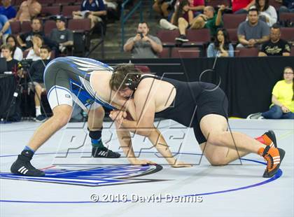 Thumbnail 2 in CIF State Boys Wrestling Championships (Round 2) photogallery.