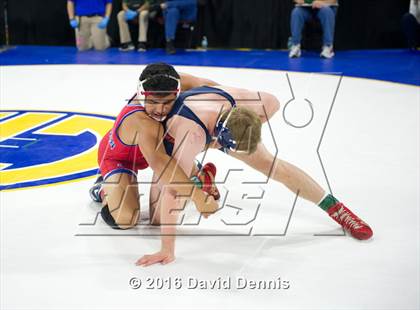 Thumbnail 2 in CIF State Boys Wrestling Championships (Round 2) photogallery.