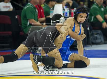 Thumbnail 2 in CIF State Boys Wrestling Championships (Round 2) photogallery.