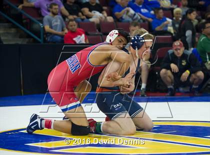 Thumbnail 1 in CIF State Boys Wrestling Championships (Round 2) photogallery.