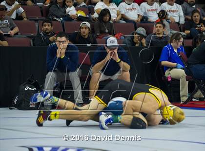 Thumbnail 2 in CIF State Boys Wrestling Championships (Round 2) photogallery.