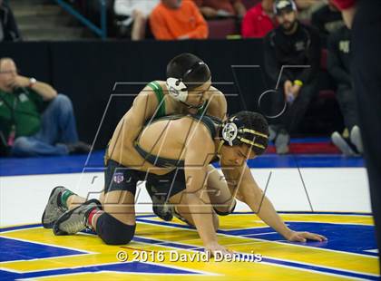 Thumbnail 1 in CIF State Boys Wrestling Championships (Round 2) photogallery.