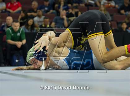 Thumbnail 1 in CIF State Boys Wrestling Championships (Round 2) photogallery.