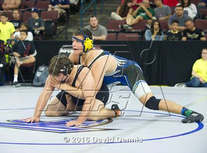 Thumbnail 2 in CIF State Boys Wrestling Championships (Round 2) photogallery.