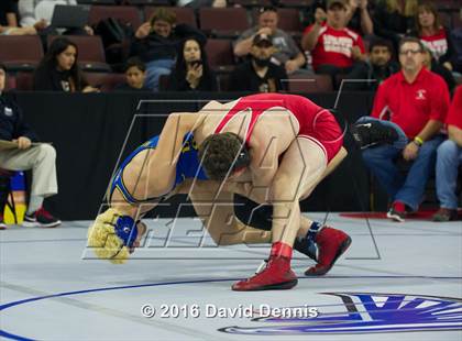 Thumbnail 3 in CIF State Boys Wrestling Championships (Round 2) photogallery.