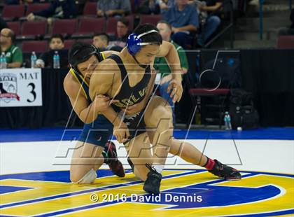 Thumbnail 1 in CIF State Boys Wrestling Championships (Round 2) photogallery.