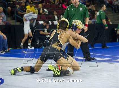 Thumbnail 1 in CIF State Boys Wrestling Championships (Round 2) photogallery.