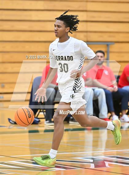 Thumbnail 3 in Centennial vs. Verrado (Sunnyslope Hoopsgiving Basketball Tournament) photogallery.