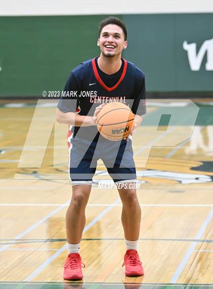 Thumbnail 2 in Centennial vs. Verrado (Sunnyslope Hoopsgiving Basketball Tournament) photogallery.