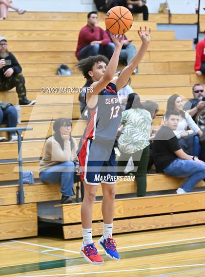Thumbnail 2 in Centennial vs. Verrado (Sunnyslope Hoopsgiving Basketball Tournament) photogallery.