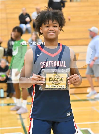 Thumbnail 3 in Centennial vs. Verrado (Sunnyslope Hoopsgiving Basketball Tournament) photogallery.