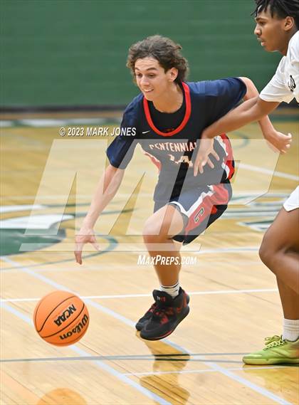 Thumbnail 2 in Centennial vs. Verrado (Sunnyslope Hoopsgiving Basketball Tournament) photogallery.