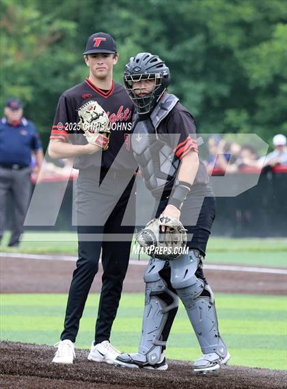 Thumbnail 3 in Mascoutah vs Triad (IHSA 3A Sectional) photogallery.