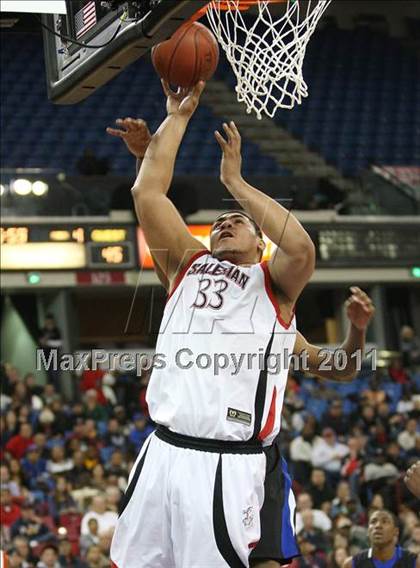 Thumbnail 3 in Salesian vs. Windward (CIF State D4 Final) photogallery.