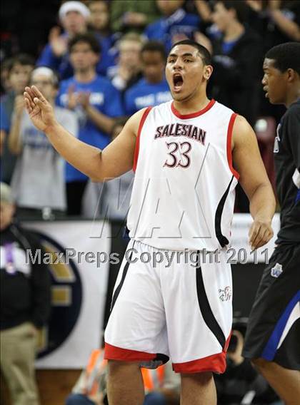 Thumbnail 1 in Salesian vs. Windward (CIF State D4 Final) photogallery.