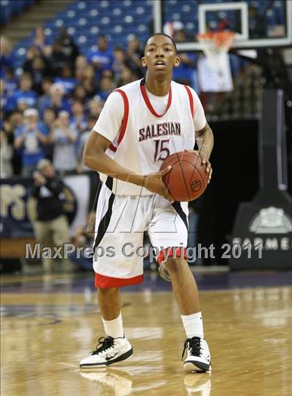 Thumbnail 2 in Salesian vs. Windward (CIF State D4 Final) photogallery.