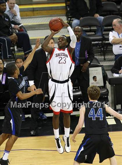 Thumbnail 3 in Salesian vs. Windward (CIF State D4 Final) photogallery.