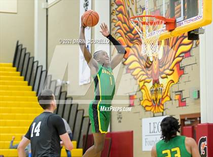 Thumbnail 1 in Wasatch Academy vs AZ Compass Prep (Hoophall West Tournament) photogallery.