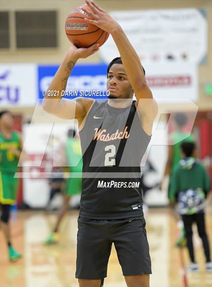 Thumbnail 1 in Wasatch Academy vs AZ Compass Prep (Hoophall West Tournament) photogallery.