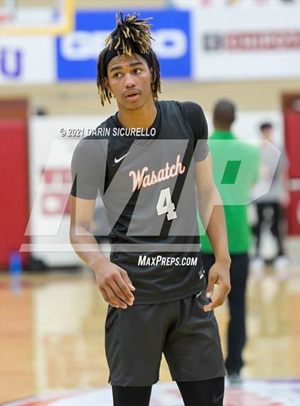 Thumbnail 2 in Wasatch Academy vs AZ Compass Prep (Hoophall West Tournament) photogallery.