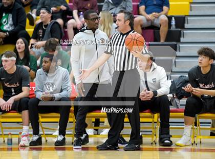 Thumbnail 3 in Wasatch Academy vs AZ Compass Prep (Hoophall West Tournament) photogallery.