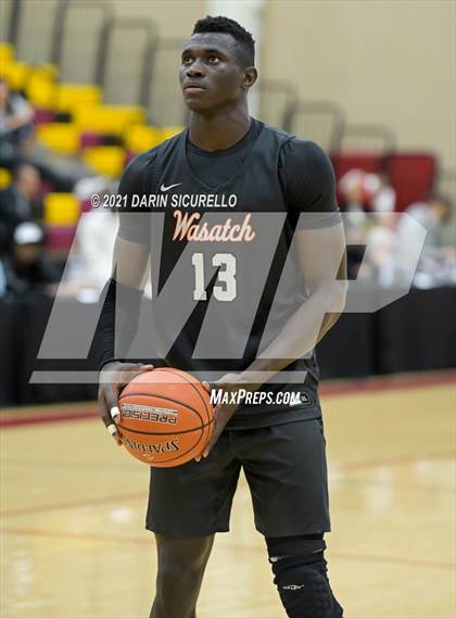 Thumbnail 1 in Wasatch Academy vs AZ Compass Prep (Hoophall West Tournament) photogallery.