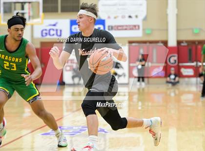 Thumbnail 2 in Wasatch Academy vs AZ Compass Prep (Hoophall West Tournament) photogallery.