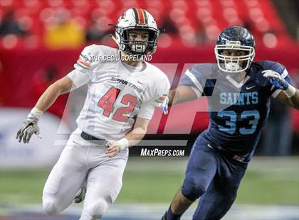 Thumbnail 2 in Cedar Grove vs. Greater Atlanta Christian (GHSA 3A Final) photogallery.