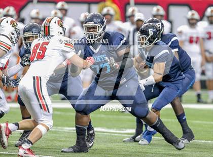 Thumbnail 1 in Cedar Grove vs. Greater Atlanta Christian (GHSA 3A Final) photogallery.