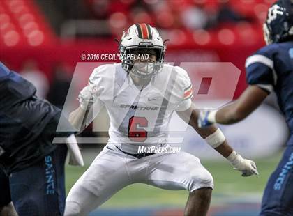 Thumbnail 1 in Cedar Grove vs. Greater Atlanta Christian (GHSA 3A Final) photogallery.