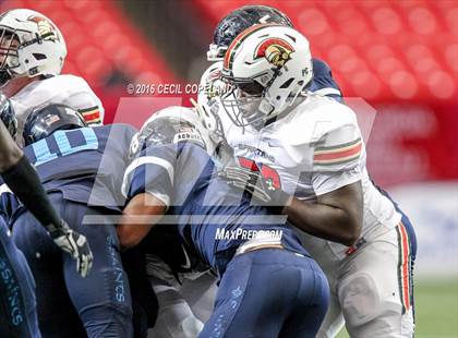 Thumbnail 1 in Cedar Grove vs. Greater Atlanta Christian (GHSA 3A Final) photogallery.