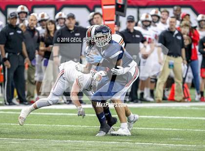 Thumbnail 2 in Cedar Grove vs. Greater Atlanta Christian (GHSA 3A Final) photogallery.
