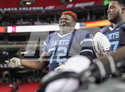 Thumbnail 3 in Cedar Grove vs. Greater Atlanta Christian (GHSA 3A Final) photogallery.
