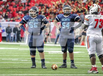 Thumbnail 1 in Cedar Grove vs. Greater Atlanta Christian (GHSA 3A Final) photogallery.