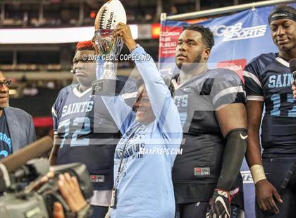 Thumbnail 2 in Cedar Grove vs. Greater Atlanta Christian (GHSA 3A Final) photogallery.